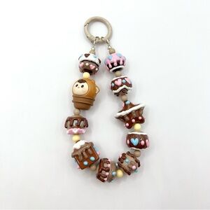 Handmade beads phone charm/bag charm/keychain